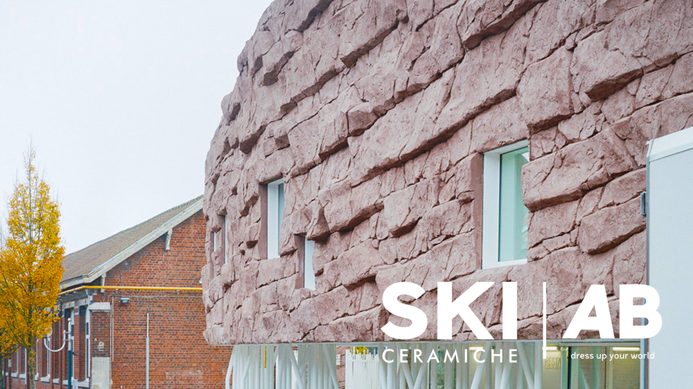 SKI欧洲进口砖丨AB®丨多维不设限的岩石建筑，诠释一切皆有可能
